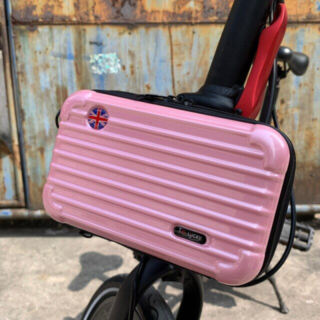 Cho Brompton/Birdy Túi Vỏ Cứng Xe Đạp Gấp Được Nhiều Màu Có Giá Đỡ Cố Định Túi Đựng Đồ Thời Trang Trang Trí Cá Nhân