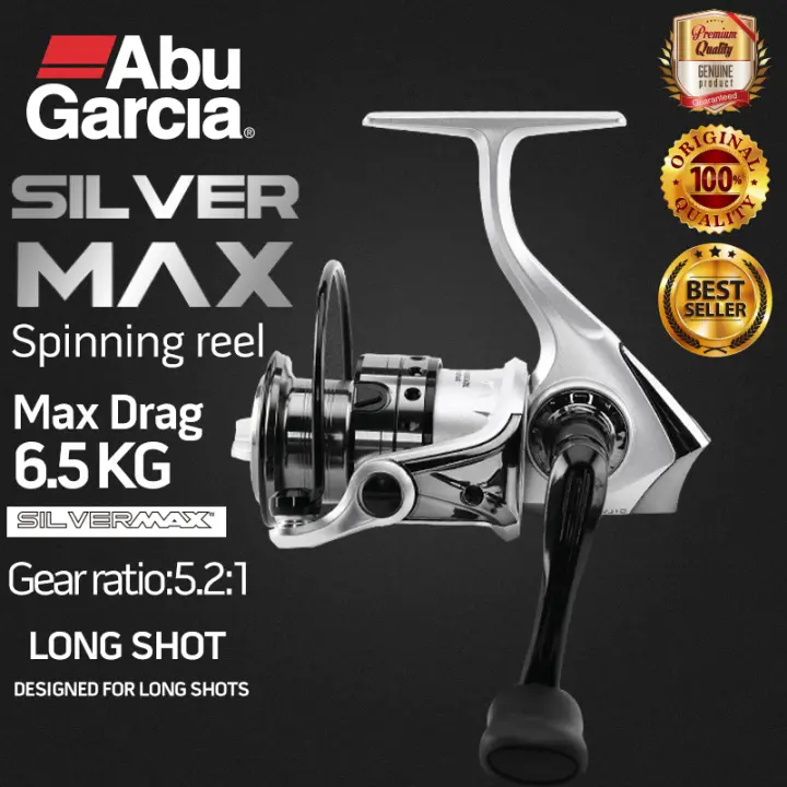 silver max spinning reel