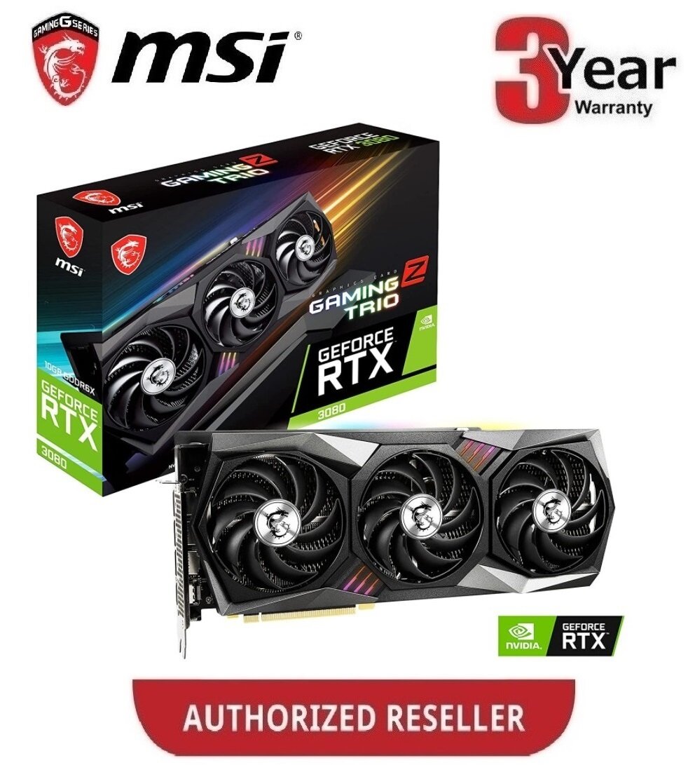 Msi Gtx 3080 Graphics Card MSI GeForce RTX 3080 Ventus 3X 10G OC