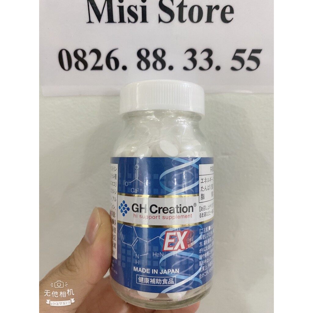 Viên uống tăng chiều cao GH Creation EX Nhật bản 270 viên