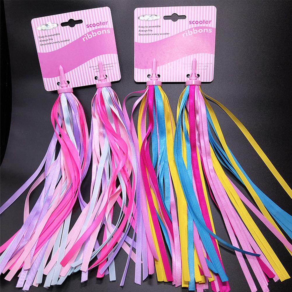 pink handlebar tassels