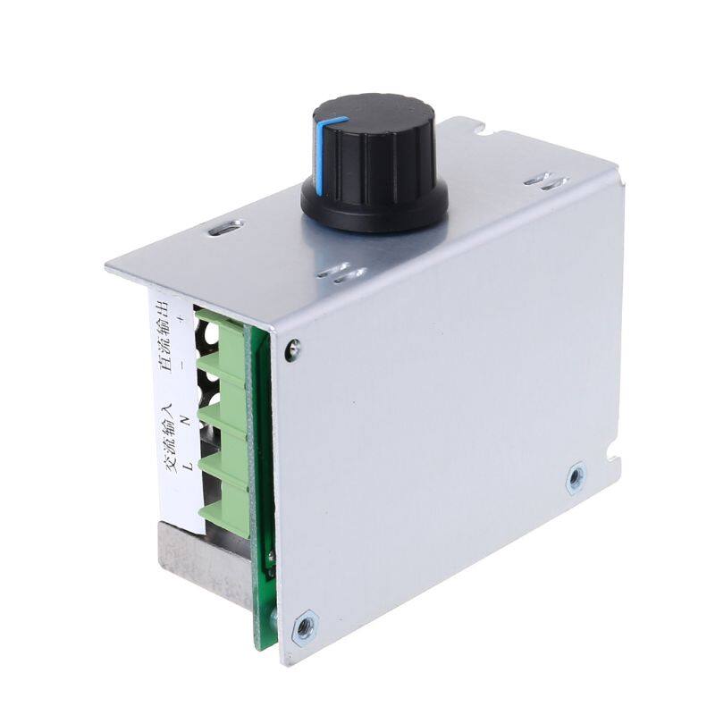 【ES】AC Input 220V DC Output 10-210V PWM 220V DC Brush Motor Speed Controller