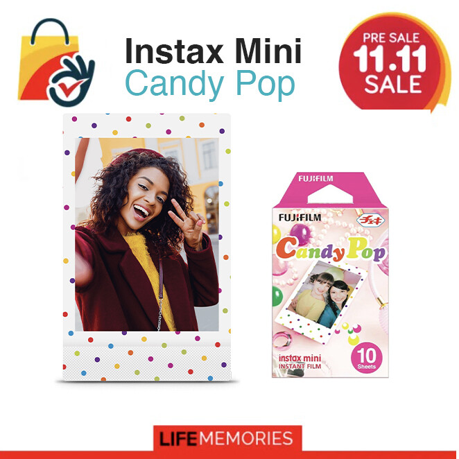 Limited) Fujifilm Instax Mini Candy Pop Film Expiry 2025 Limited