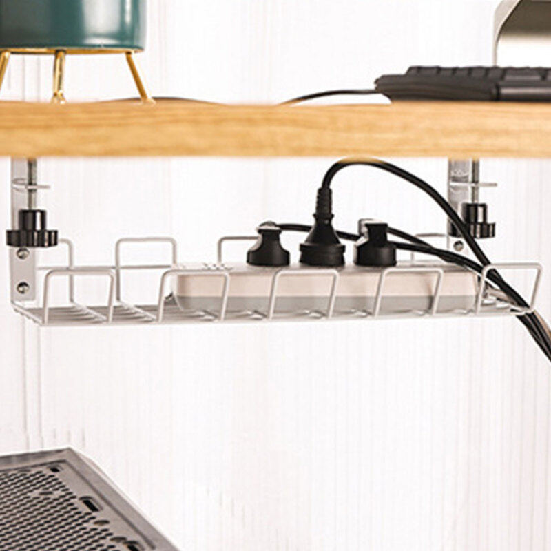 HOMEMAXS Giá Đựng Dây Dưới Bàn Sắp Xếp Cáp Dưới Bàn Khay Đựng Dây Cáp