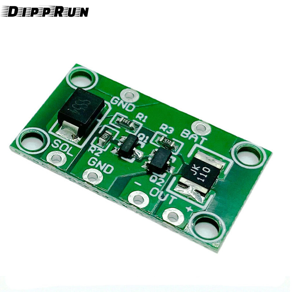 Dipprun 12V 1A kiểm soát ánh sáng đèn năng lượng mặt trời bảng mạch điều khiển Điều khiển sạc năng lượng mặt trời mô-đun bảng mạch cho nhà năng lượng mặt trời đèn cảnh quan bãi cỏ năng lượng mặt trời đèn