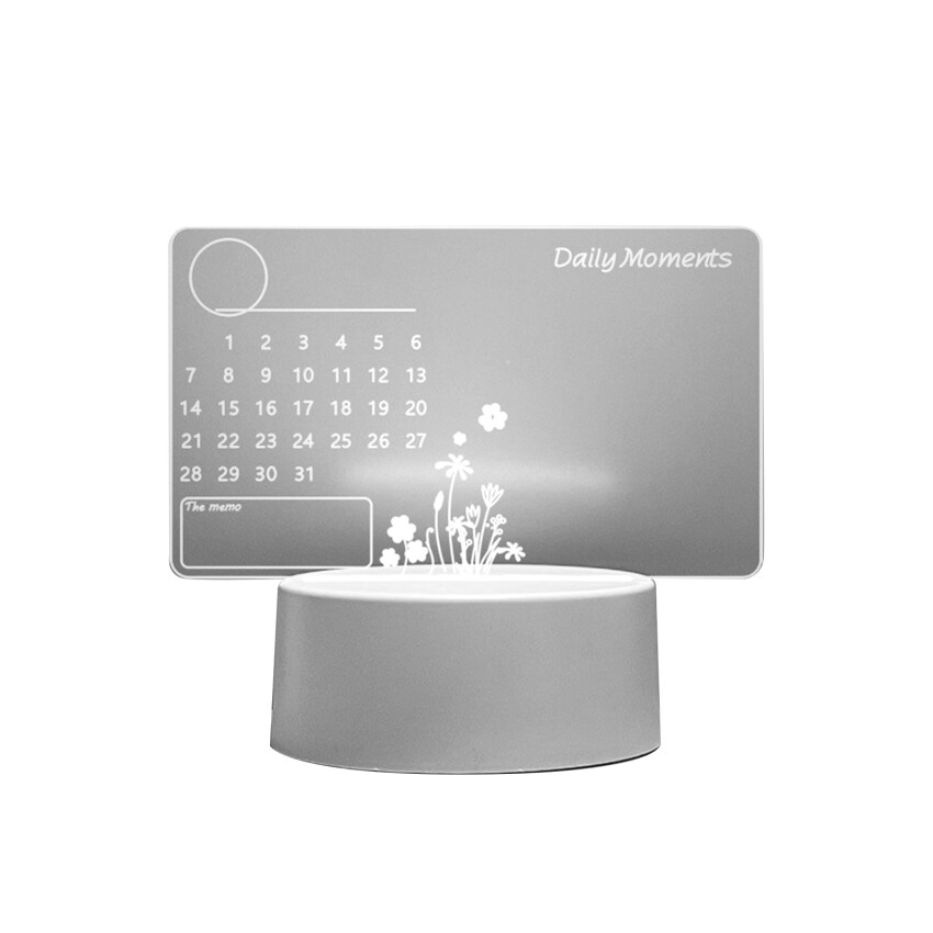 Creative Note Board Led Night Light Usb Message Board Holiday Light With Pen Desktop Small Table Lamp