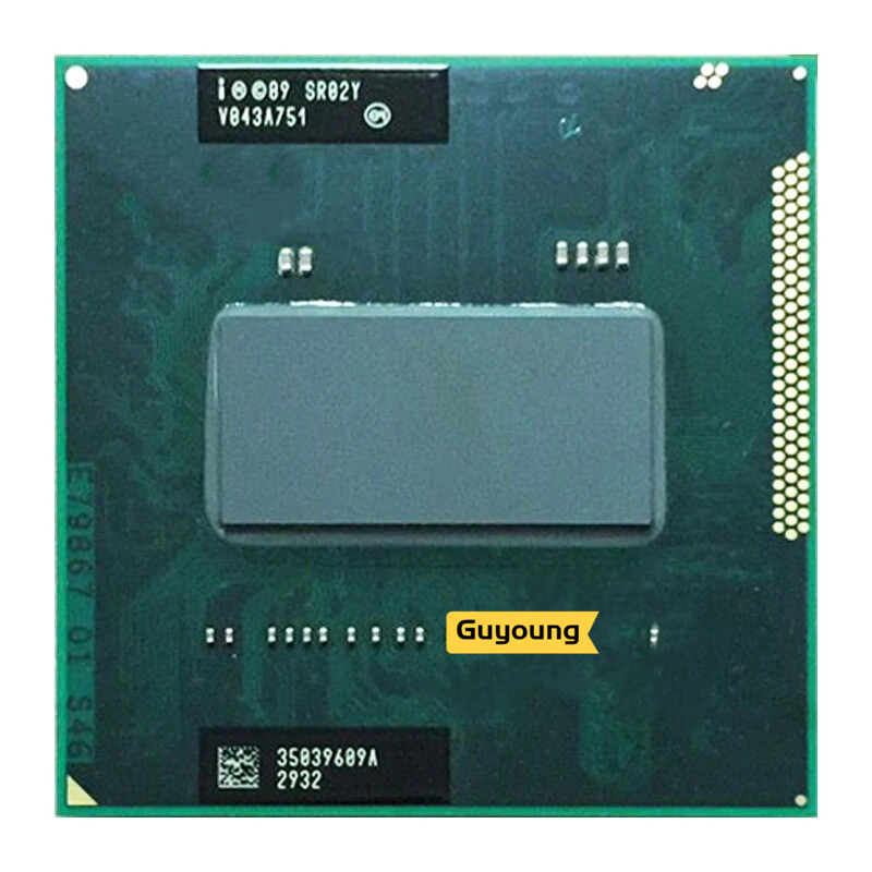 Core i7-2630qm i7 2630qm sr02y 2.0 ghz used quad-core eight-thread cpu processor 6m 45w socket g2 / rpga988b