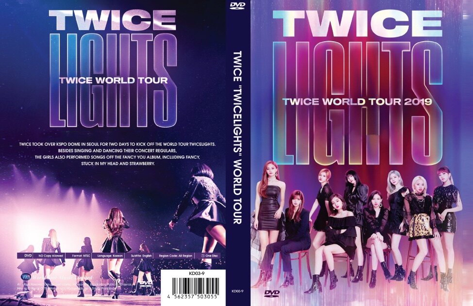 TWICE LIGHTS DVD - ミュージック