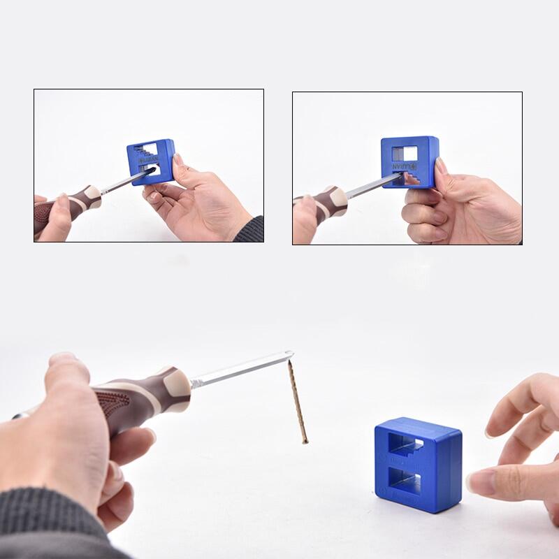 1pcs High Quality Magnetizer Demagnetizer Tool Screwdriver Magnetic Pick Up Tool Screwdriver Hand Tool Fast Magnetizing Machine