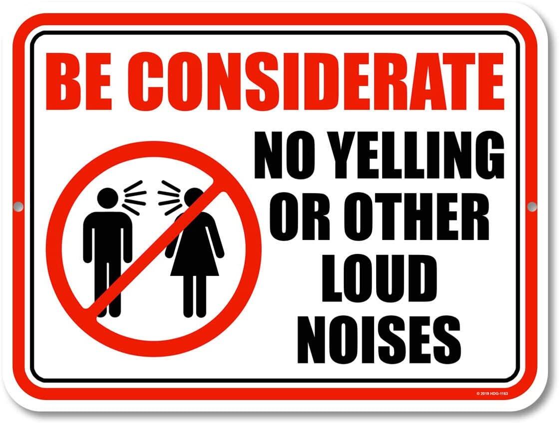 honey-dew-gifts-quiet-signs-be-considerate-no-yelling-by-metal-aluminum