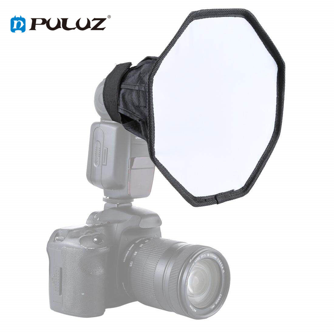 PULUZ 20cm Octangle Style Foldable Soft Flash Lighting Diffuser Softbox