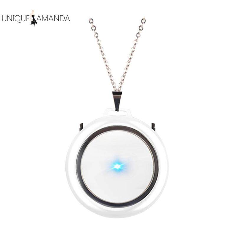 Wearable Air Purifier Necklace Portable USB Mini Air Cleaner Negative Ion Generator Air Freshener Singapore