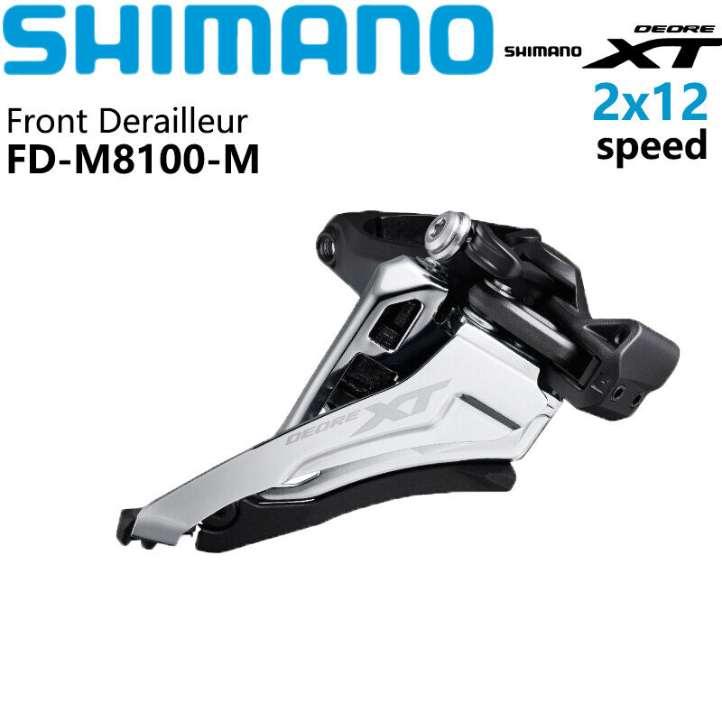 Dérailleur Avant Shimano Deore XT FD-M8020-E - Type E (direct Mount), 2x11 Vitesses, Pour VTT