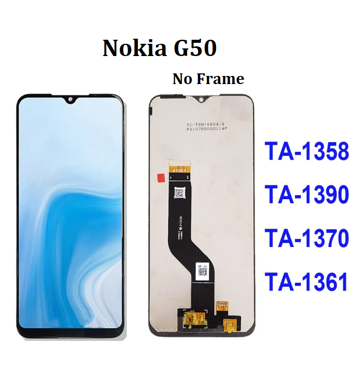 LCD gốc với khung cho Nokia G10 G20 G11 G21 cộng với G50 G60 Màn hình LCD với màn hình cảm ứng số hóa