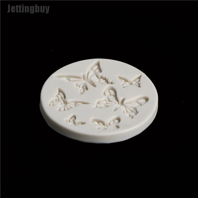 [Jettingbuy] Sugarcraft Butterfly Silicone Mold Fondant Mold Cake Decor Tools Chocolate Mold