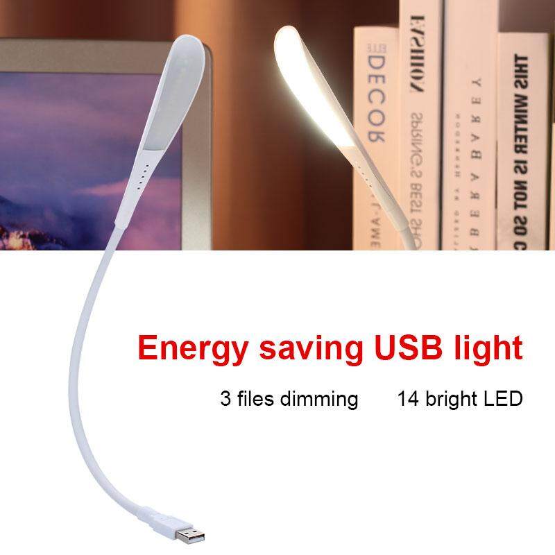 Lampu USB Mini Touch DC 5 V 14 LED PC Laptop Komputer Berpenala Ultra Terang Notebook Gadget Bagian Fleksibel Lampu USB USB LED