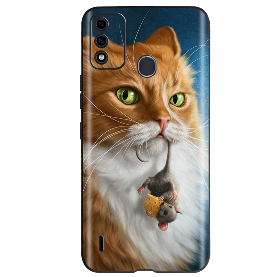 For Itel A48 Case Cute 3D Pattern Soft Slim Phone Case For Itel A48 Back Cover Shockproof Casing 6.1''