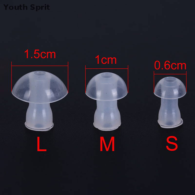 [Youth Sprit] 5pcs Ear caps Cushion For Earphone hearing aid In-Ear Eartips Silicone Earphone