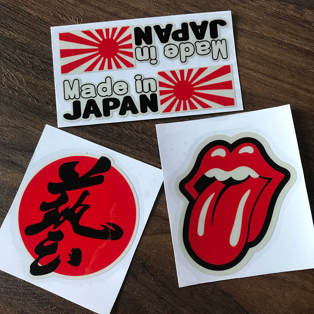 JDM Reflective Motorcycle Sticker Car Decals