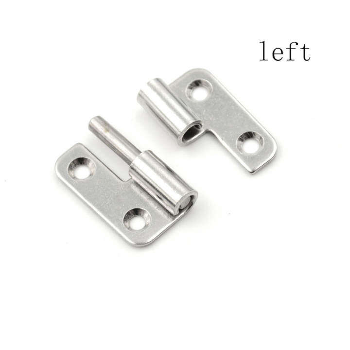 2pcs Stainless Steel 2 Inch 4.4x3.1cm Cabinet Door Hinges Hardware AD