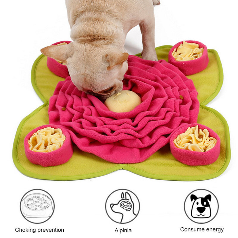 Pet Carer Phong Cách Mới Chó Cưng Đào Tạo Mat Đào Tạo Chậm Cho Ăn Câu Đố Chăn Tìm Kiếm Và Giải Nén Đồ Chơi Snuffle Mat