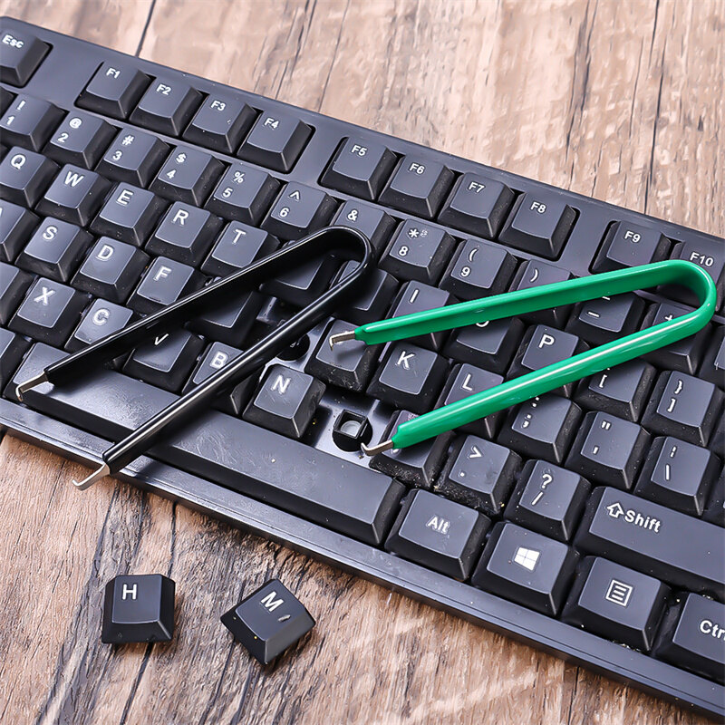Phổ Keycaps puller dỡ cho bàn phím chơi game cơ key cap Thiết bị chuyển mạch Dụng cụ nhổ U hình dạng Clip