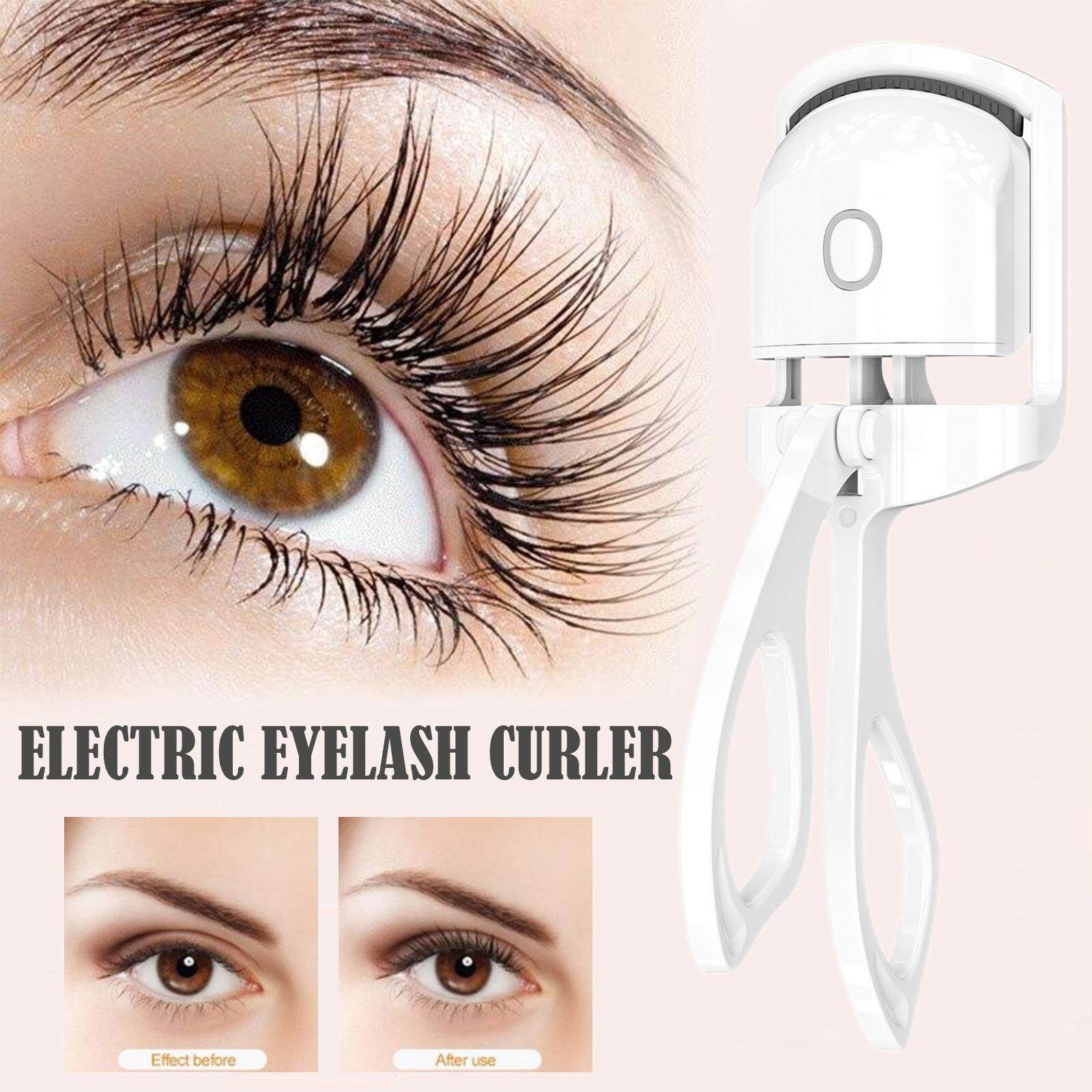 Electric Heated Eyelash Curler Longlasting Curl Eye Lash Perm