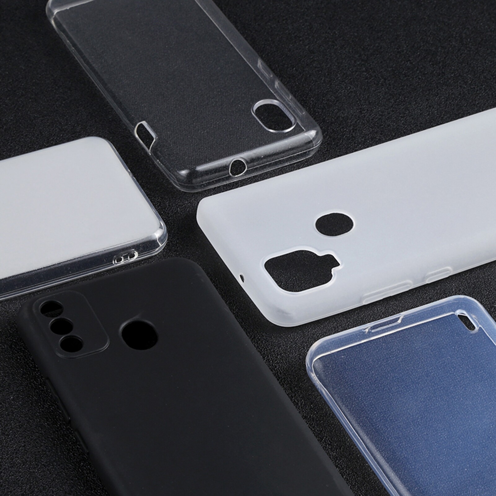 TPU Phone Case For Sharp Aquos Zero 5G basic DX/SHG92/EF3(Matte Black)