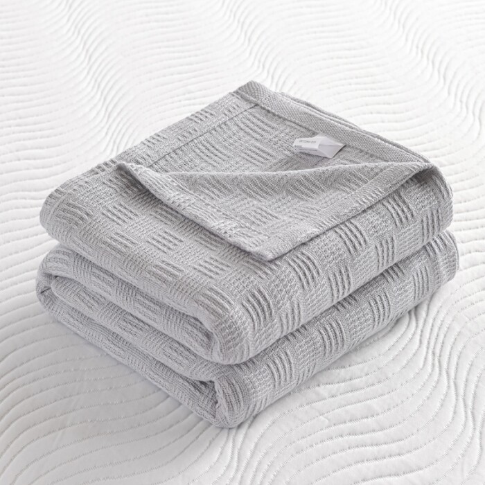 Solid Color Cotton Thread Blanket High Quality Air Conditioning Blankets Home Sofa Blanket Summer Bedspread