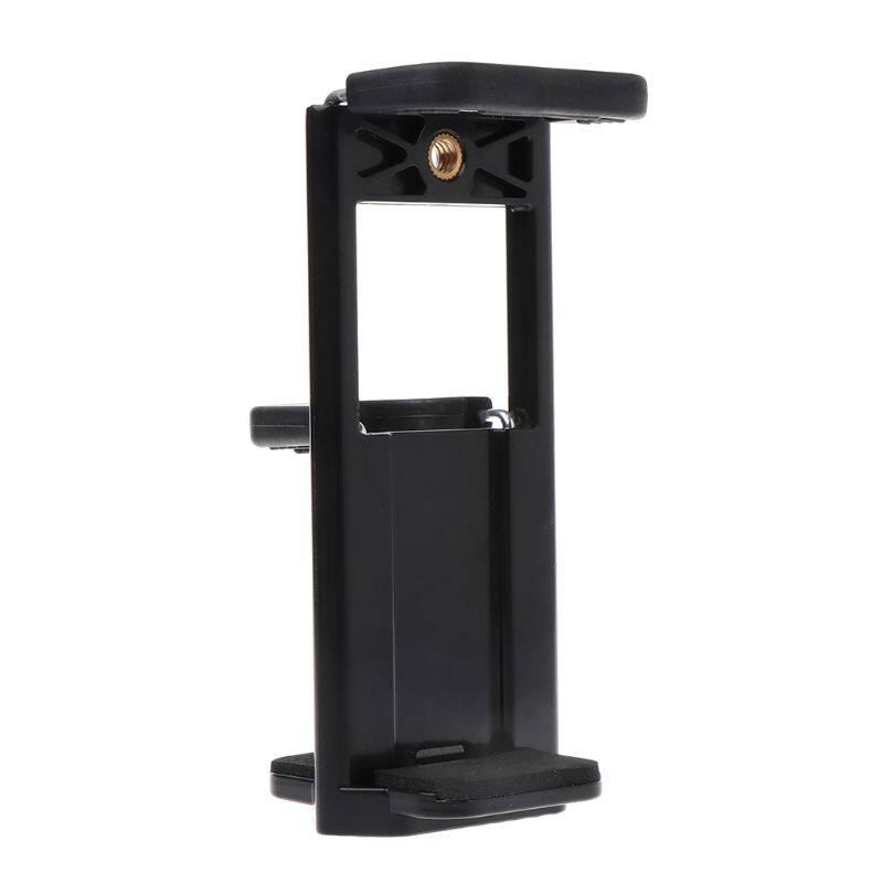 Tripod Mount Clamp 1/4'' Thread Stand Tablet Phone Holder Bracket Adjustable Extendable Adapter for Apple iPhone iPad Samsung Huawei Xiaomi