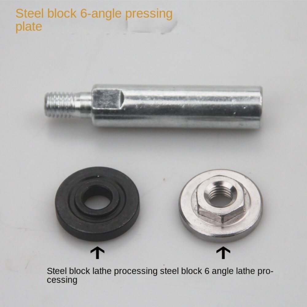 CUFF Durable With Nuts Workshop Tools Power Tool Acces Multi-Functional For Polishing Pad Grinding Adaptor Rotary Bit Extension Shaft Connection Adapter Tool Polisher Accessories