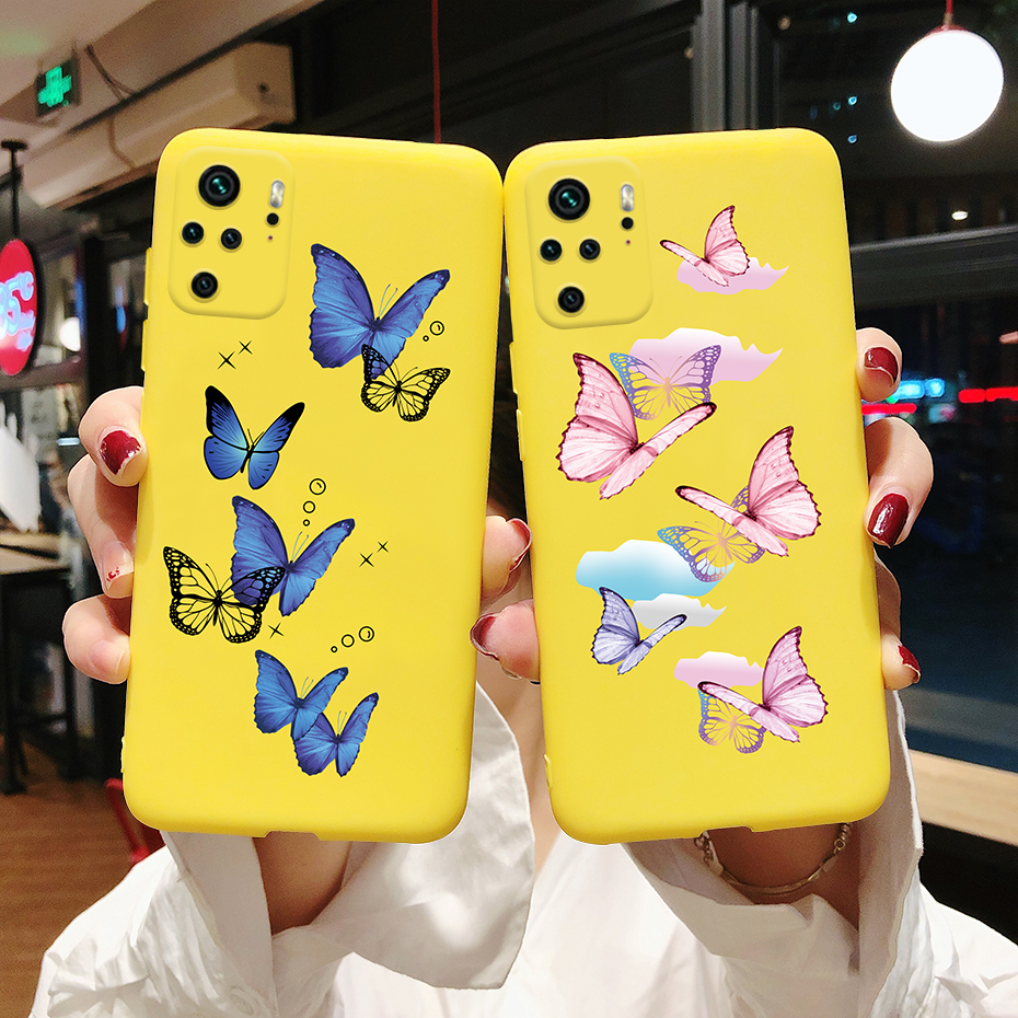 Ốp Cho Xiaomi Redmi Note 10 Ốp Lưng Hoa Hướng Dương Hoa Cúc Dễ Thương Note 10S Note 10 Pro Max Ốp Điện Thoại TPU Mềm
