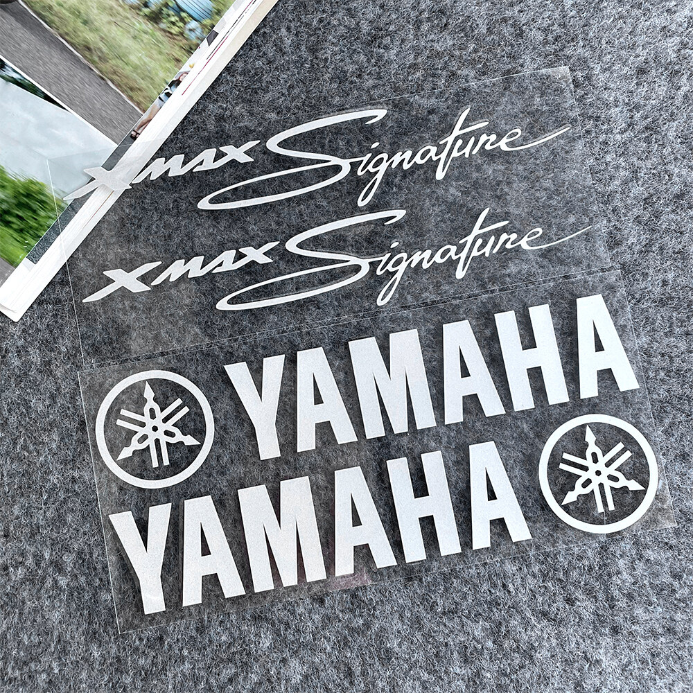 For YAMAHA XMAX 300 Reflective Motorcycle Sticker Motor Bike Scooter Head Body Decal Accessories
