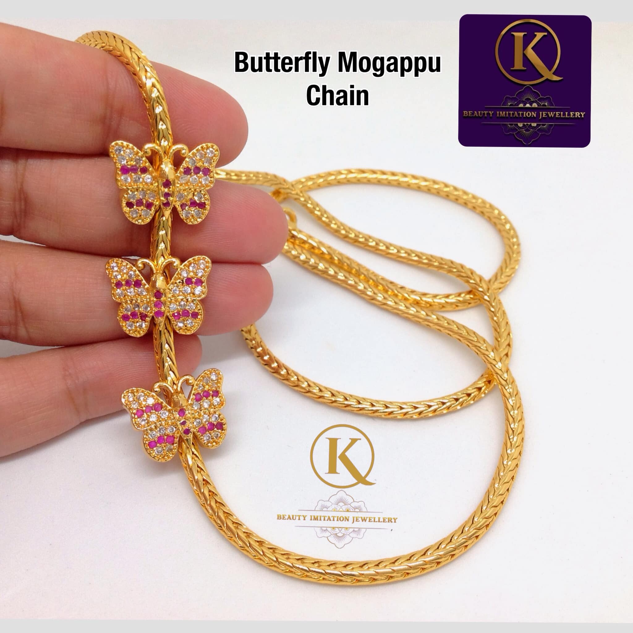 Butterfly Mugappu Chain 2025