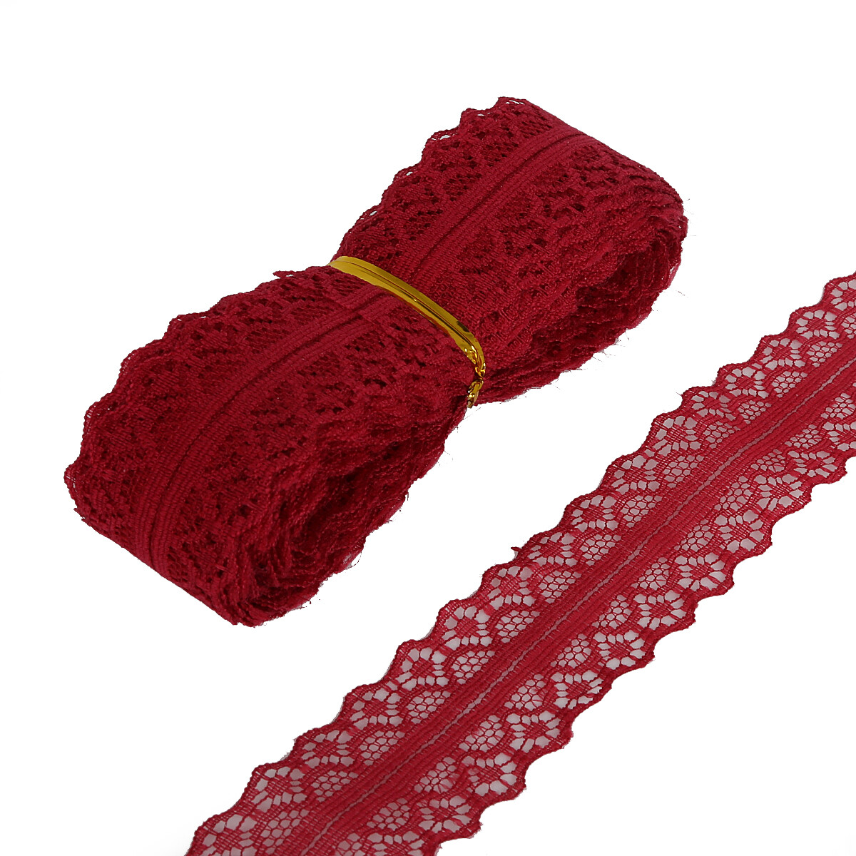 5Yard/Bag 28mm No Stretch Lace Ribbon Trim Fabric Embroidered Lace Trims For Wedding Home Party Decoration DIY Sewing Accessories