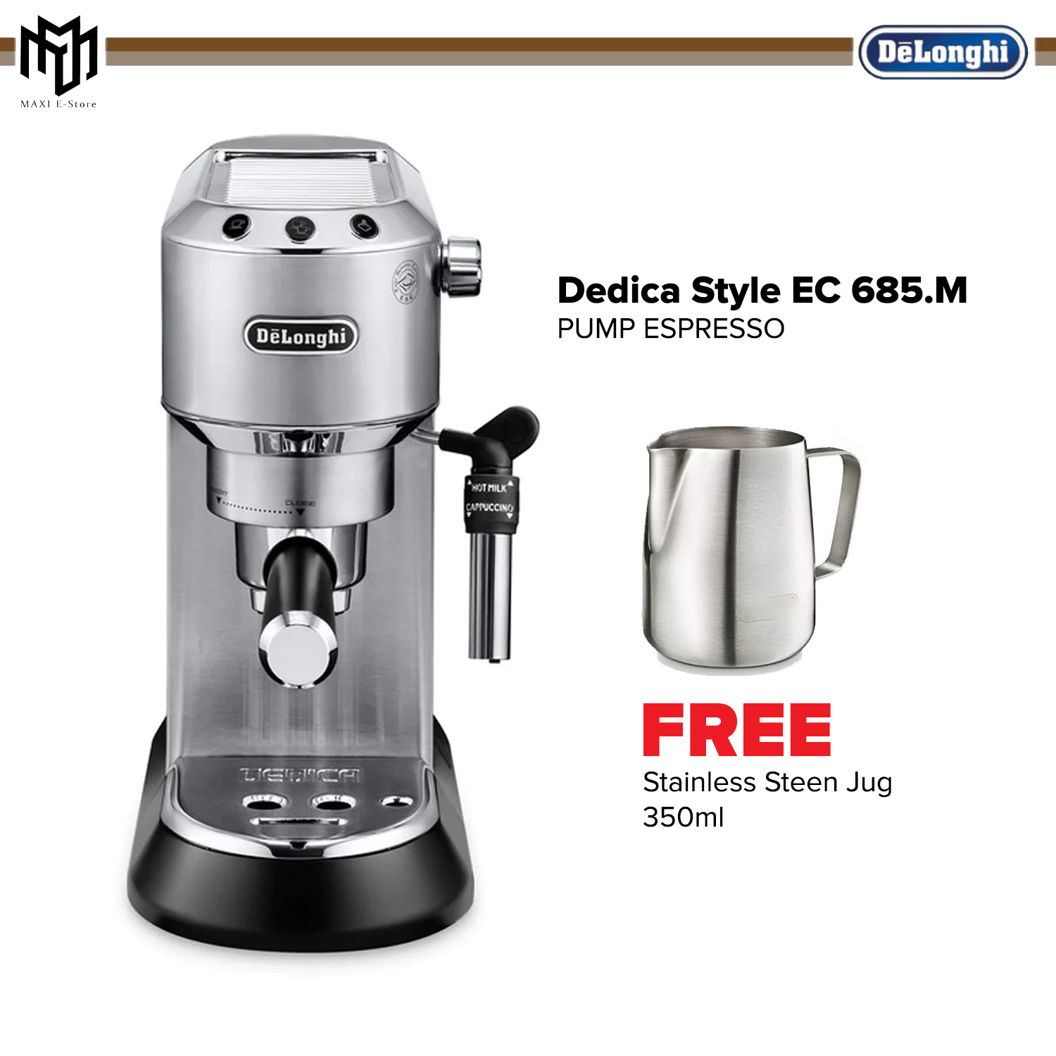 Delonghi Coffee Machine EC685.M Pump 