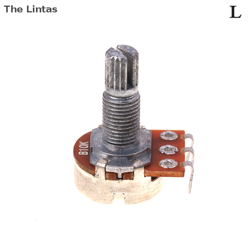 Brass shaft potentiometer for electric guitar bass a250k/b250k/a500k/b500k