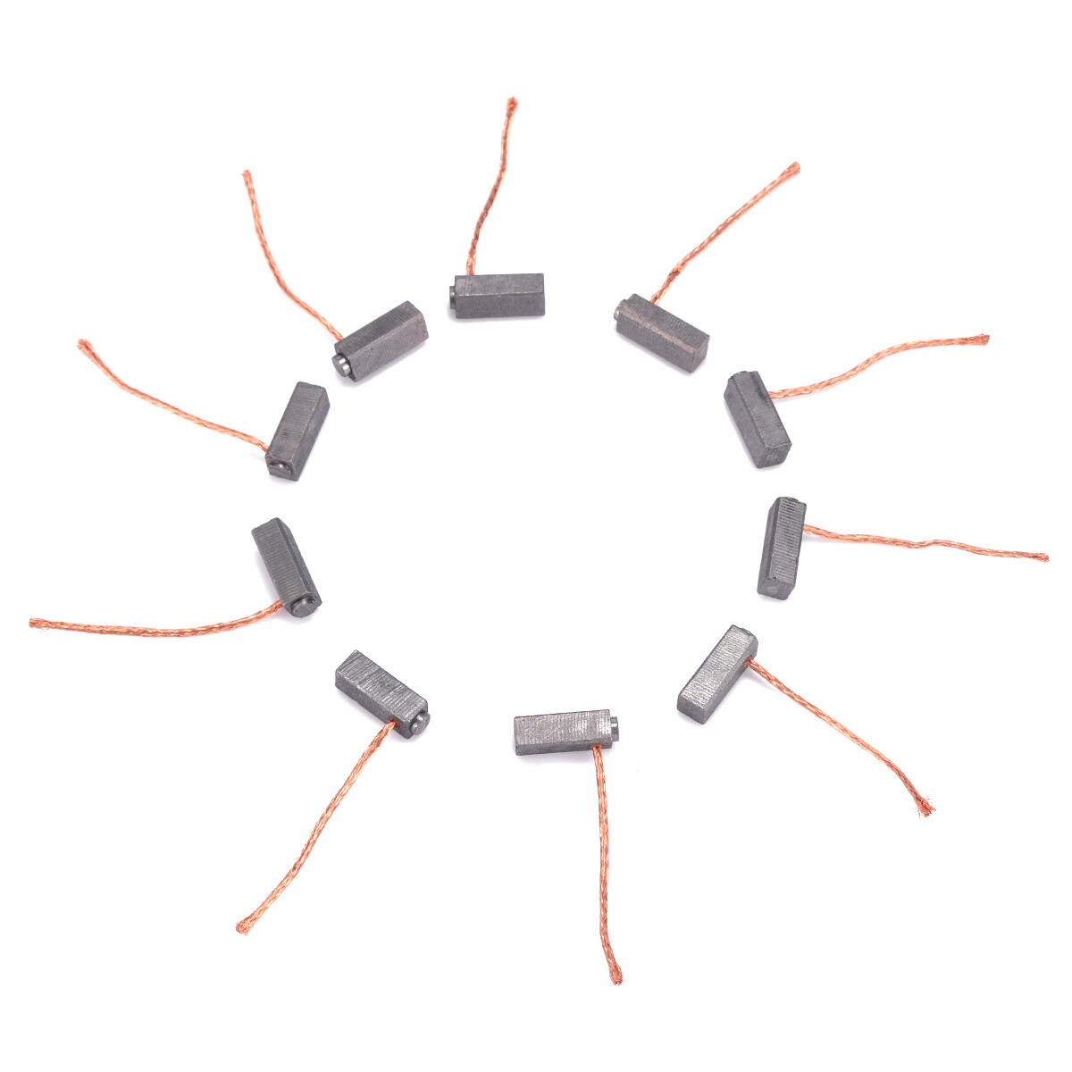 BOKALI 10 Chiếc Chổi Than Bộ Chổi Động Cơ Để Thay Thế Điện Thông Dụng (5*6*14Mm)