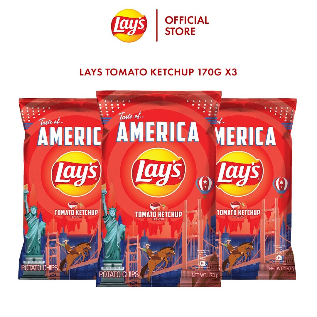LAYS TOMATO KETCHUP 170G Lazada