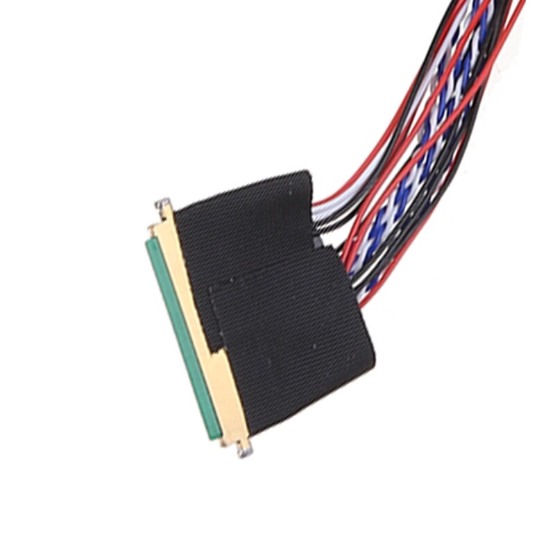 【New Arrival】 40 Pin Lvds Cable Kit for HDMI LVDS Controller Board Signal Interface for Raspberry PI 3 LP156WH2 TLA1 TLE1 1366x768