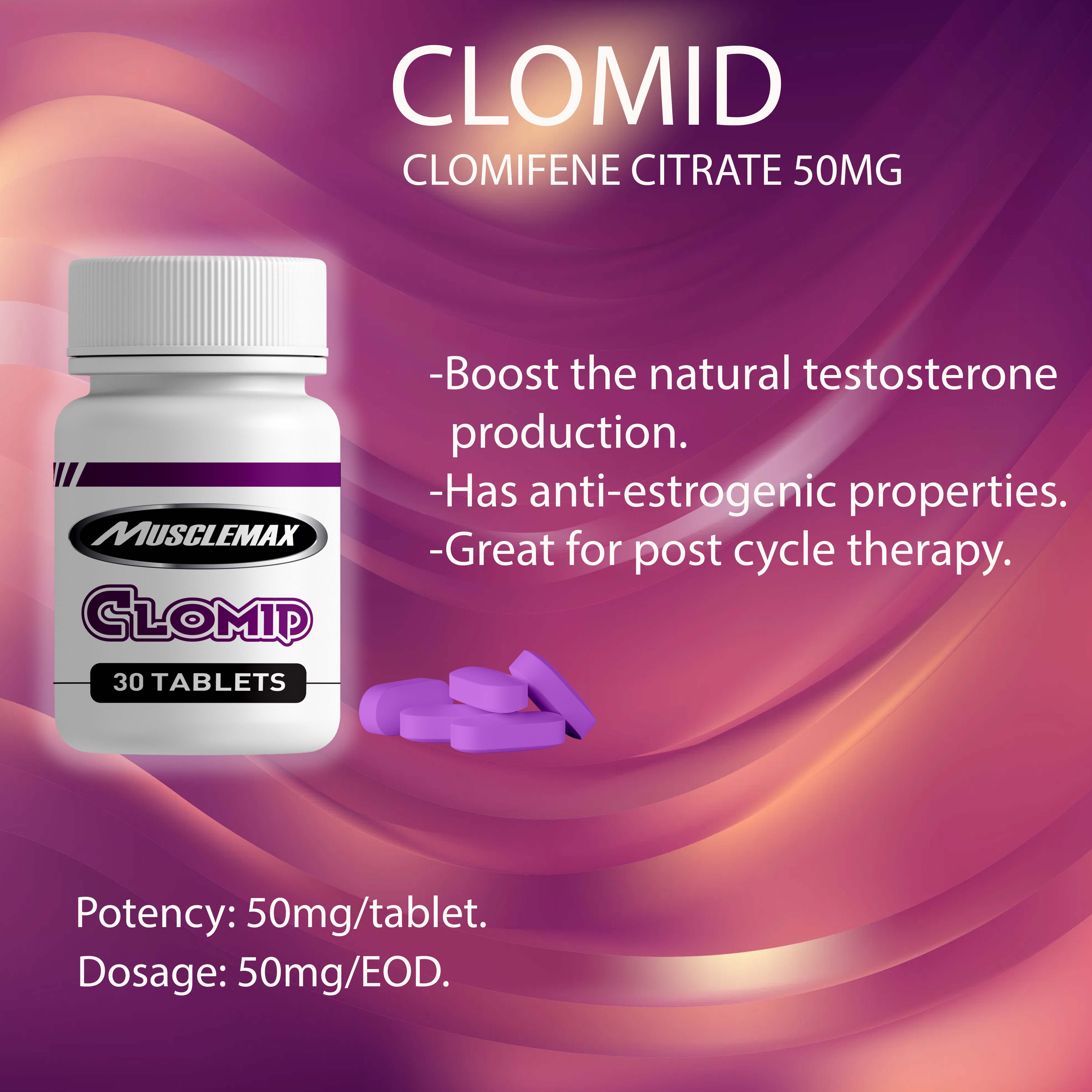 Musclemax Clomid 50mg Pct Anti Estrogenic Properties Lazada