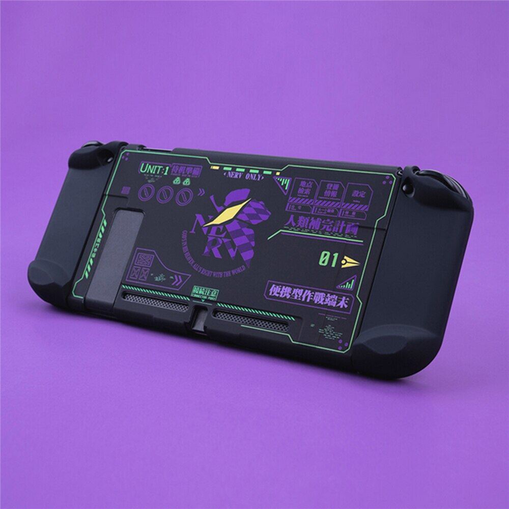 Thiết Kế Evangelion Cho Máy Chơi Game Nintendo Switch & Joy-Con Joypad Ốp Bảo Vệ Trò Chơi NS Sáng Tạo Vỏ Máy Chủ