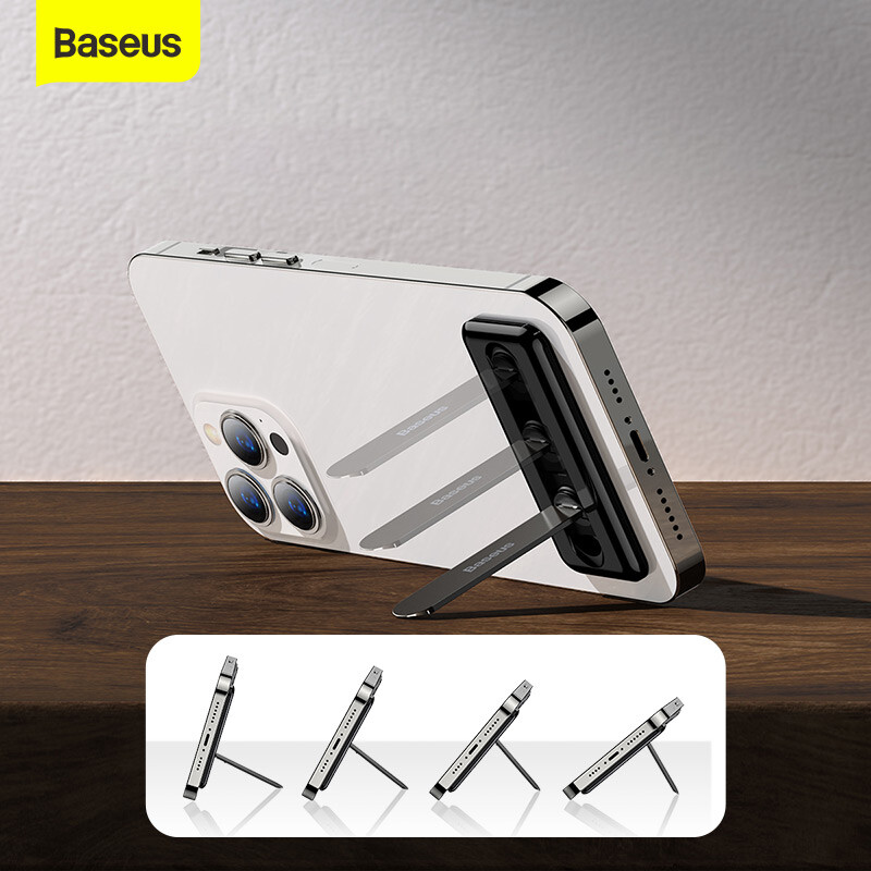 Giá đỡ điện thoại di động có thể gập lại Baseus Giá đỡ để bàn có thể điều chỉnh linh hoạt Giá đỡ điện thoại di động phổ thông cho iPhone 13 12 11 Pro Max