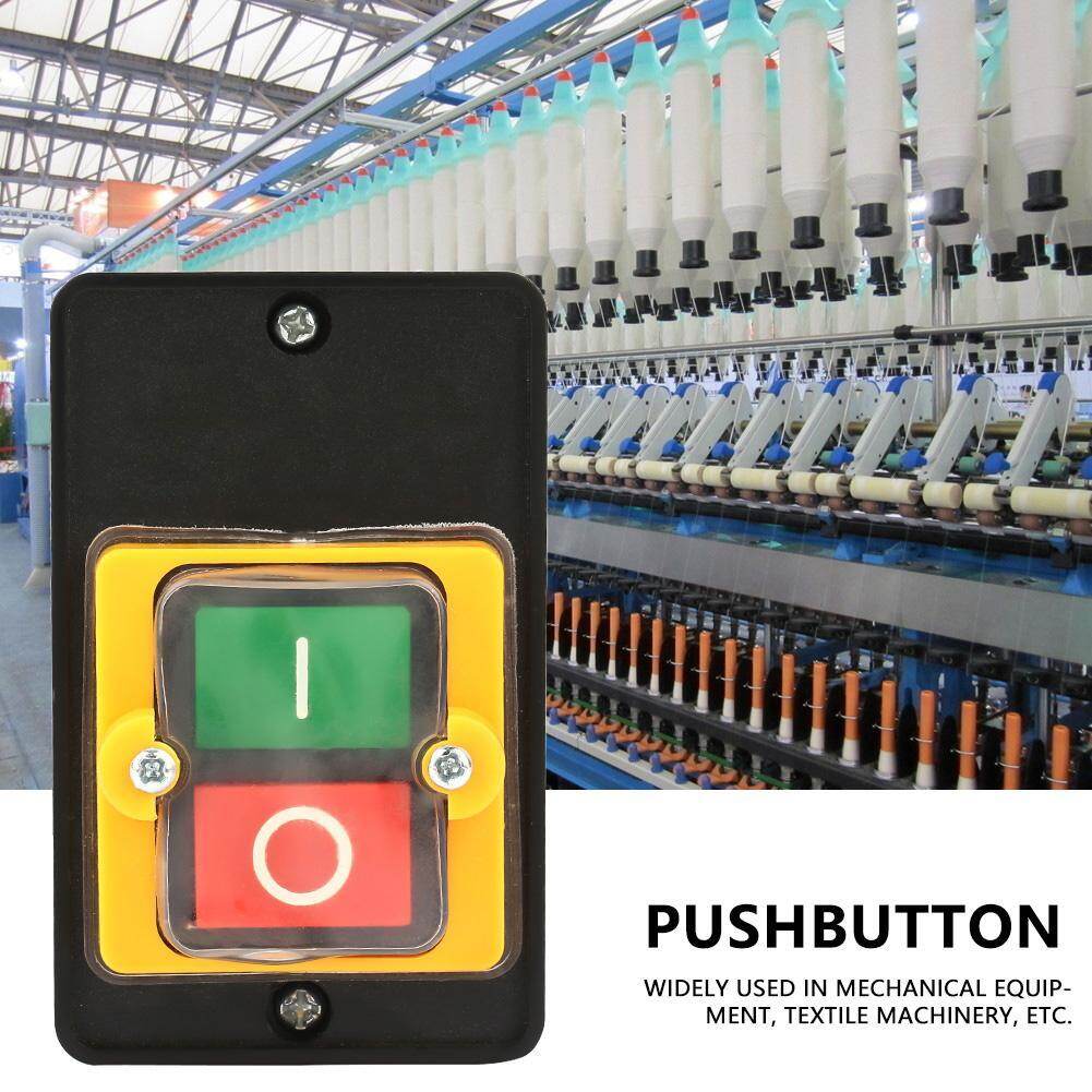 AC220V/380V 10A Waterproof ON/OFF Pushbutton Switch Push Button