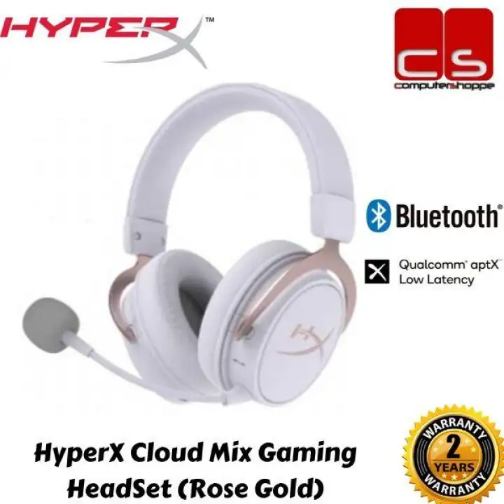 hyperx cloud mix rose gold