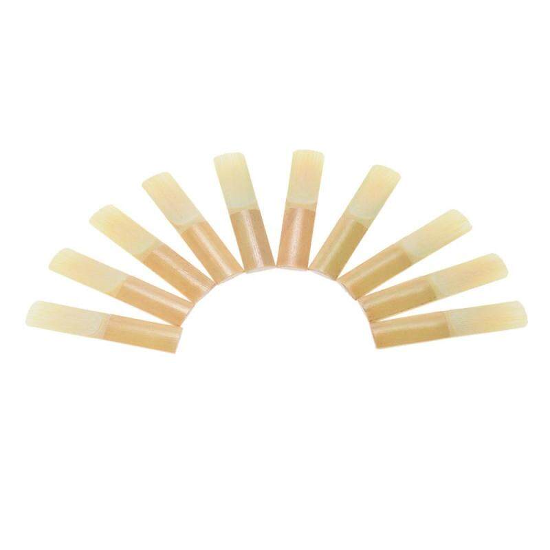 10pcs/ Box Eb Alto Saxophone Sax Bamboo Reeds Strength 2.0 Size Strength 2.0 Malaysia