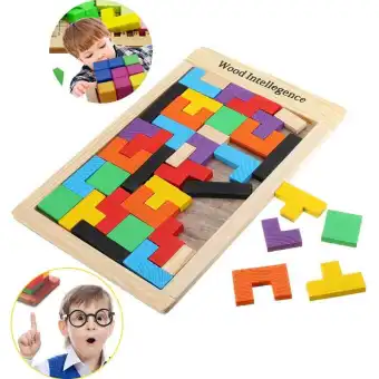 tetris wooden puzzle toy