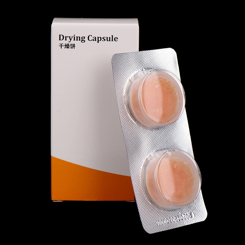 JUNMEI 4Pcs Hearing Aid Drying Capsules Desiccant Dehumidifier Drying Pallet for BTE