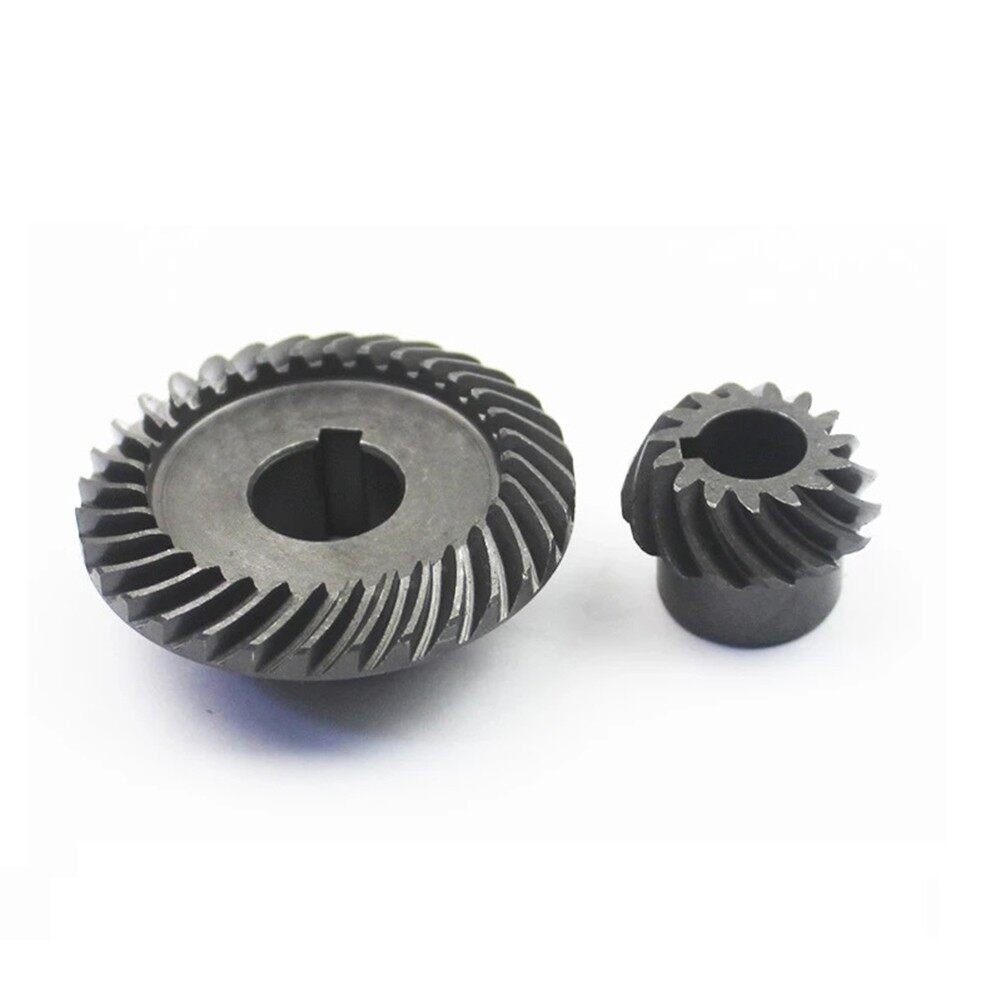 2PCS/Kit Spiral Bevel Gear Set For 125/150 Angle Grinder Accessories Spare Parts