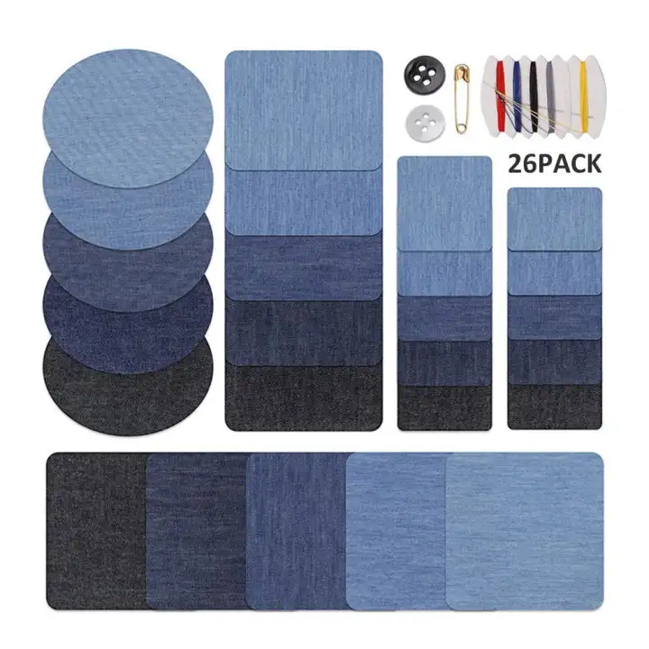 shades of blue denim